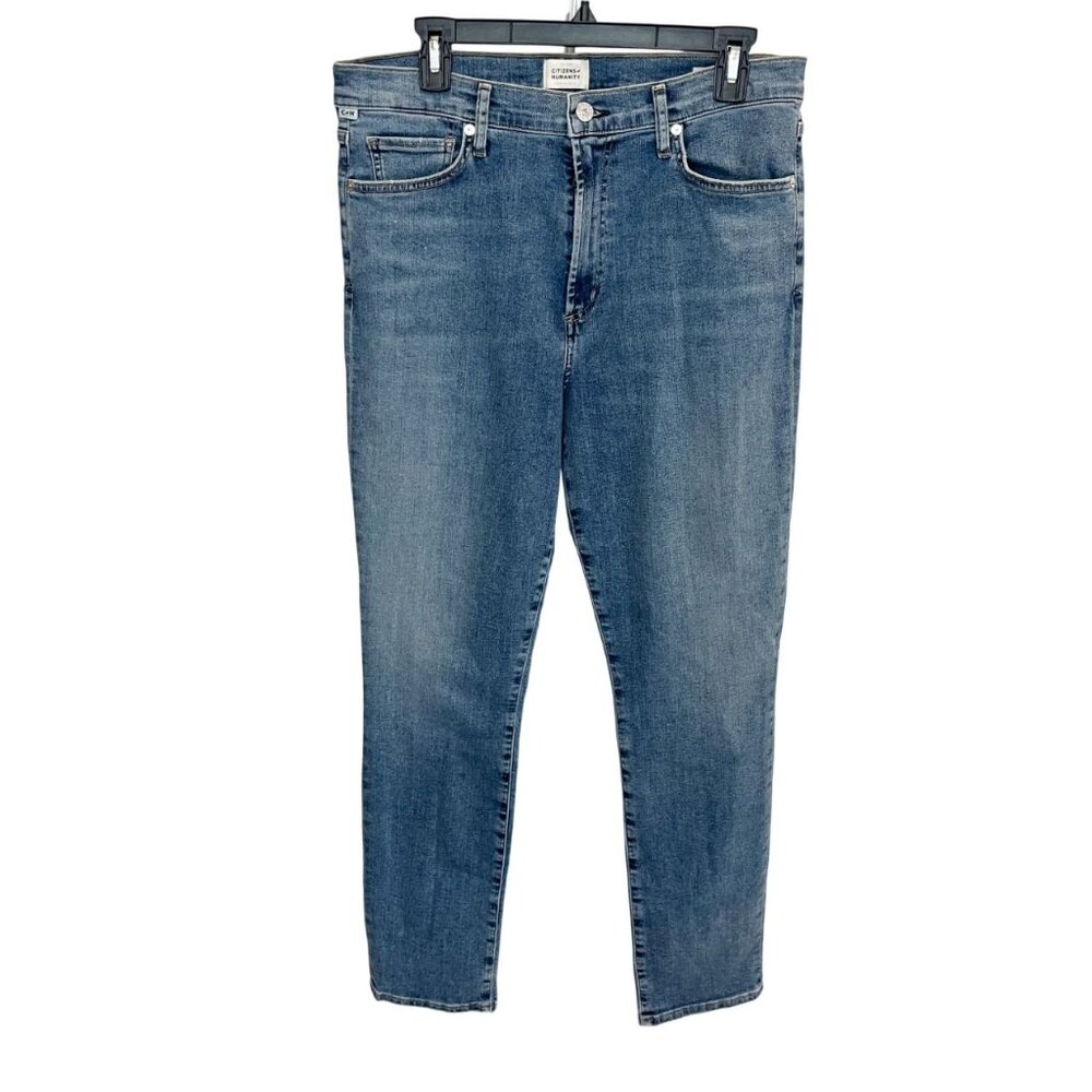 Citizens of Humanity Olivia High Rise Slim Jeans Medium Wash Denim Women Size 32